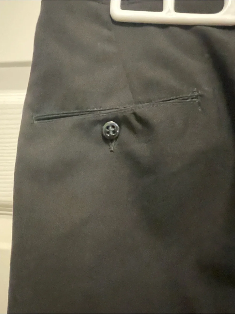 Black Men's Dress Pants - Classic Tuxedo Stripe